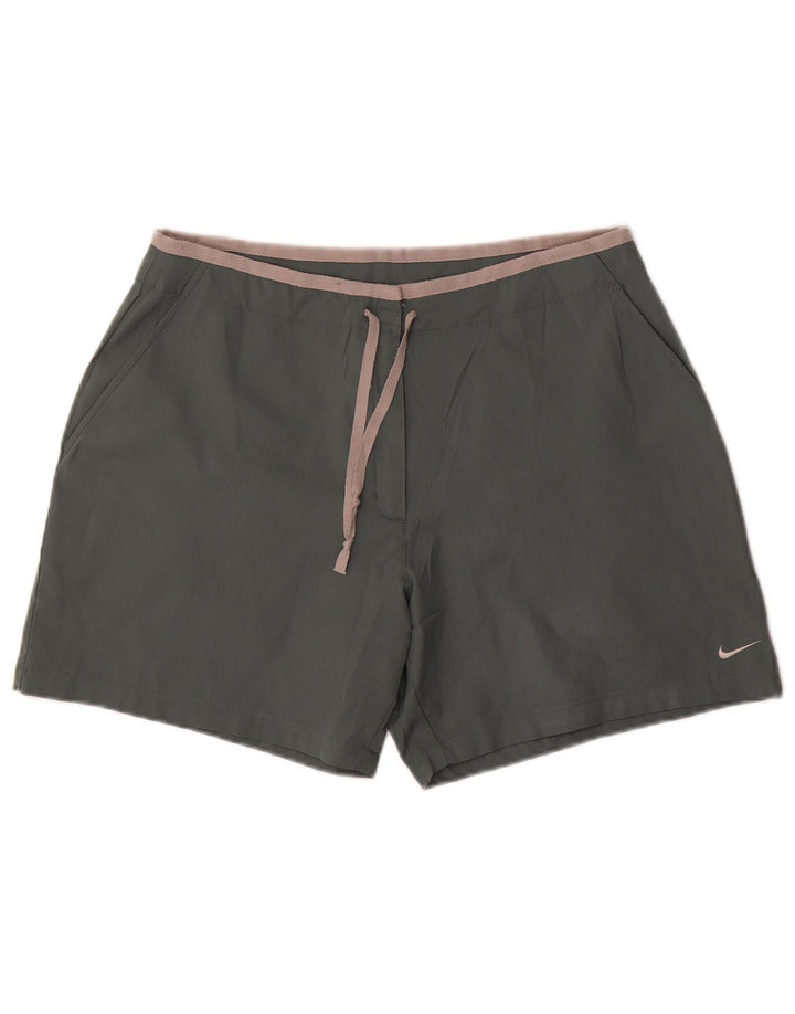 Pantaloncini sportivi Nike da donna US 12/14 Large Verde Poliestere
