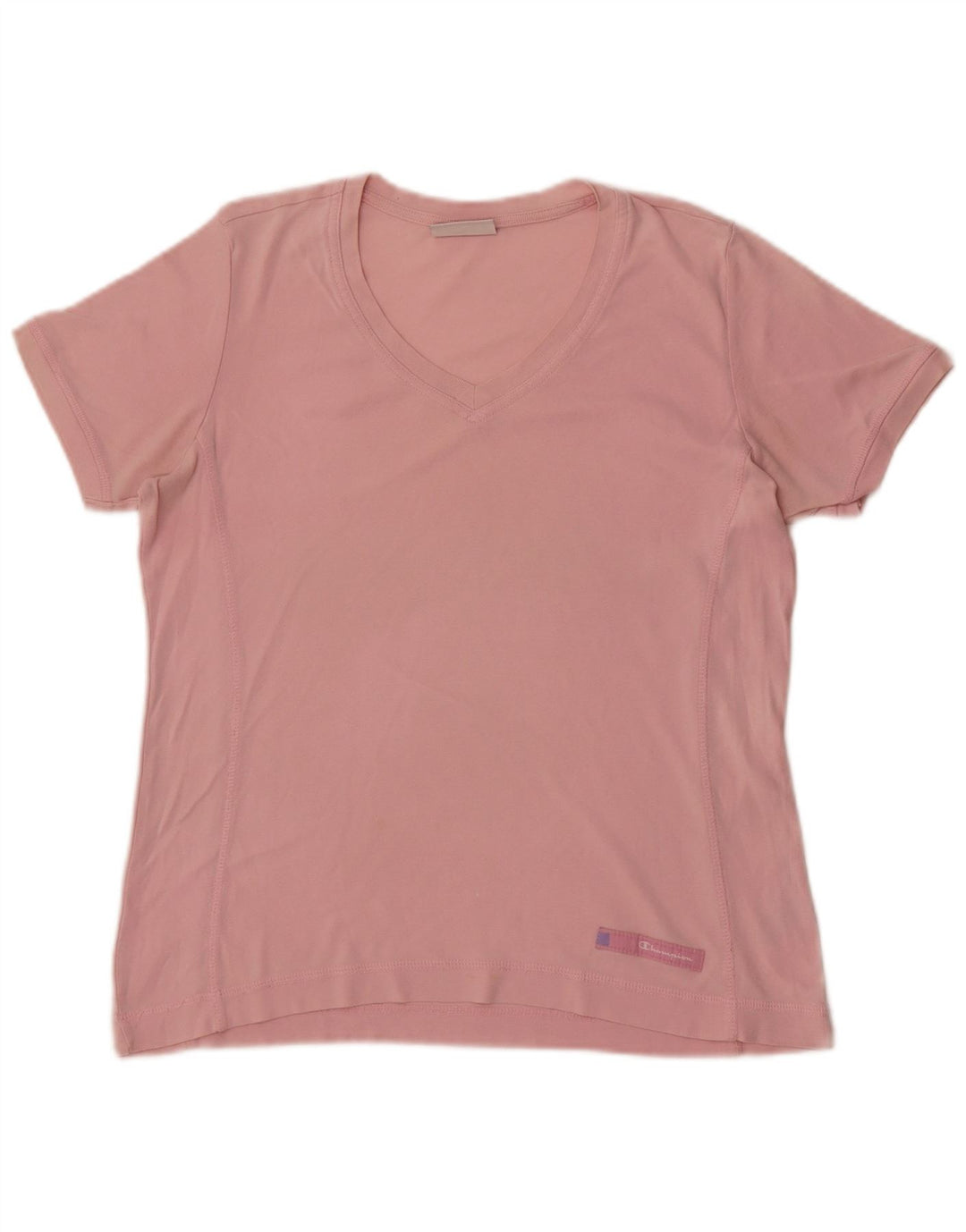T-shirt da donna Champion Top UK 14 cotone rosa medio