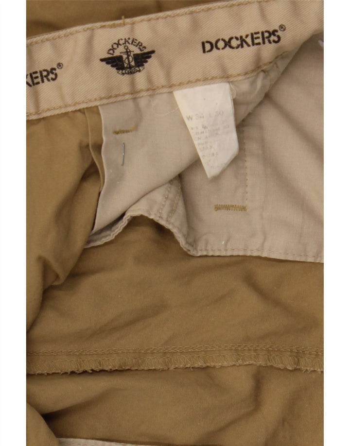 Pantaloni Chino Da Uomo Dockers W34 L30 Cachi