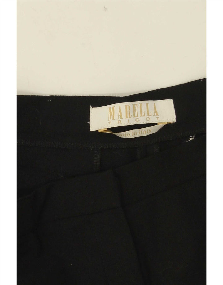 Pantaloni corti dritti da donna Marella W32 L23 Neri