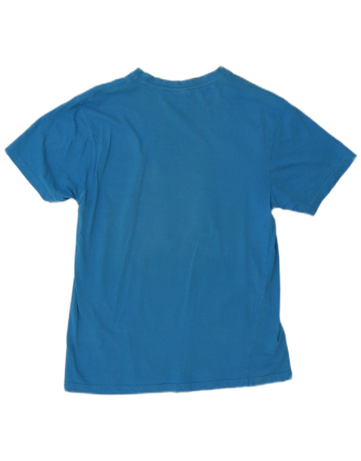 T-shirt grafica da uomo Santa Cruz Top in cotone blu medio