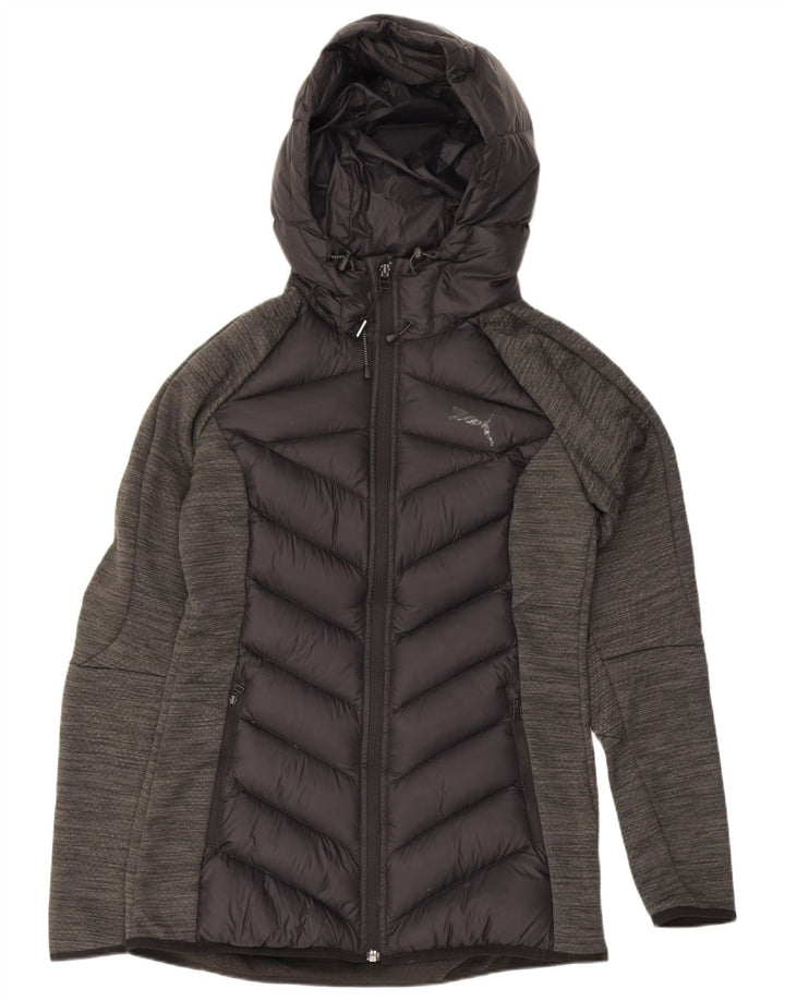 Giacca imbottita con cappuccio da donna Puma UK 8 Small Grigio Poliestere