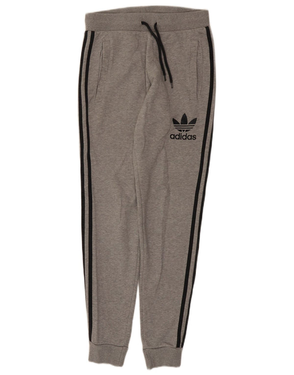 Pantaloni da tuta da uomo Adidas Joggers piccoli in cotone chiazzato grigio