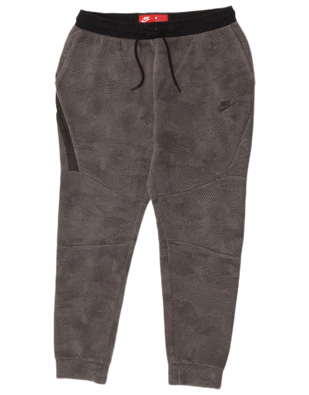 Pantaloni da tuta da uomo Nike Joggers grandi in cotone grigio