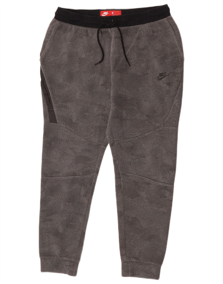 Pantaloni da tuta da uomo Nike Joggers grandi in cotone grigio