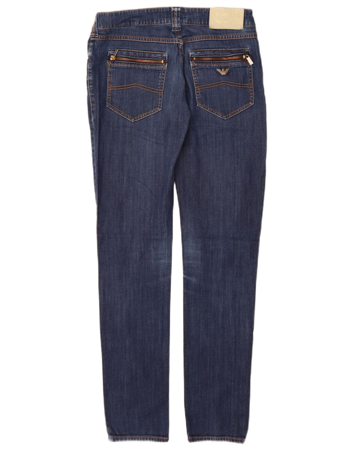 Jeans slim da donna Armani W27 L32 Blu