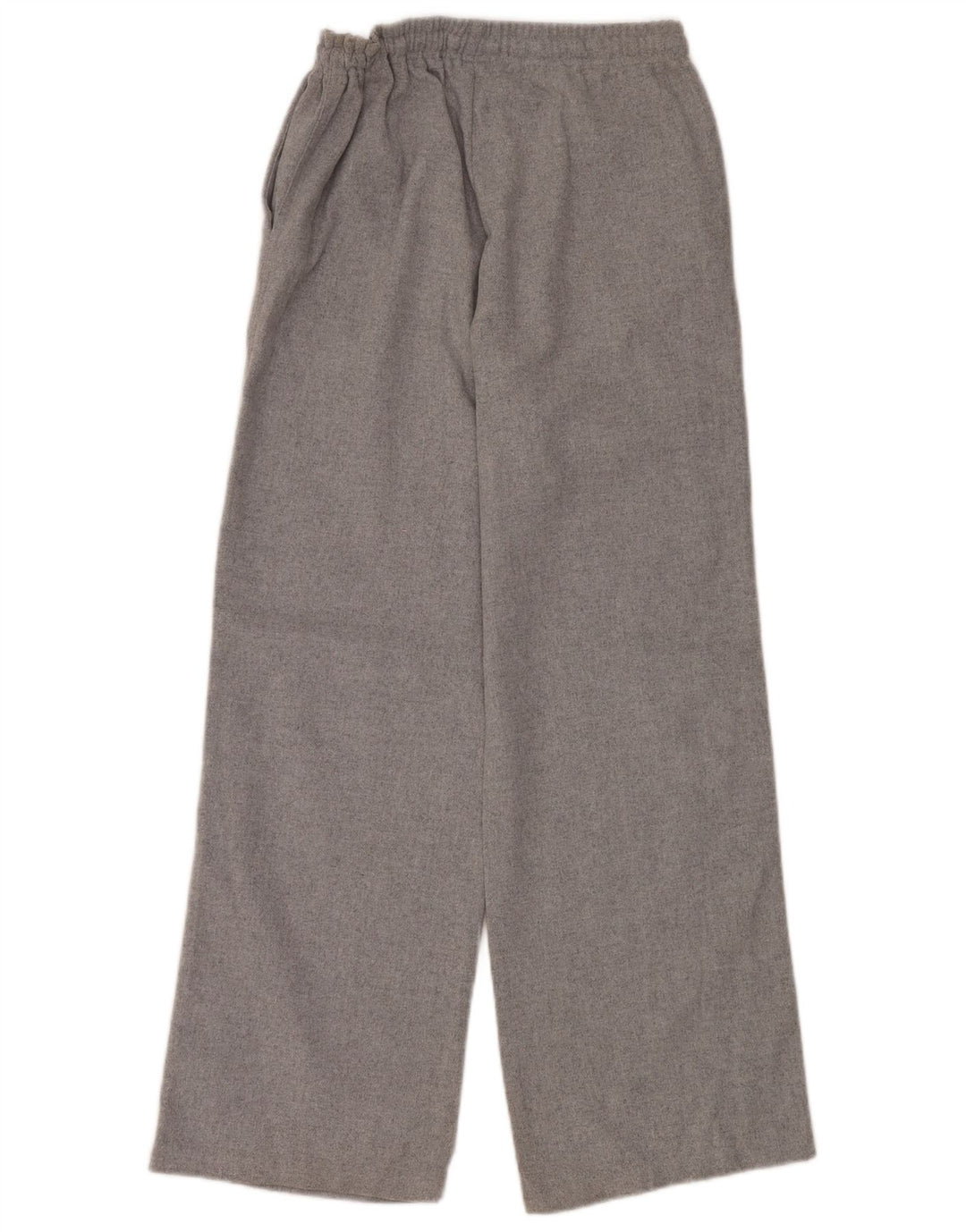 Pantaloni casual a gamba larga da donna Zara medi W28 L30 poliestere grigio