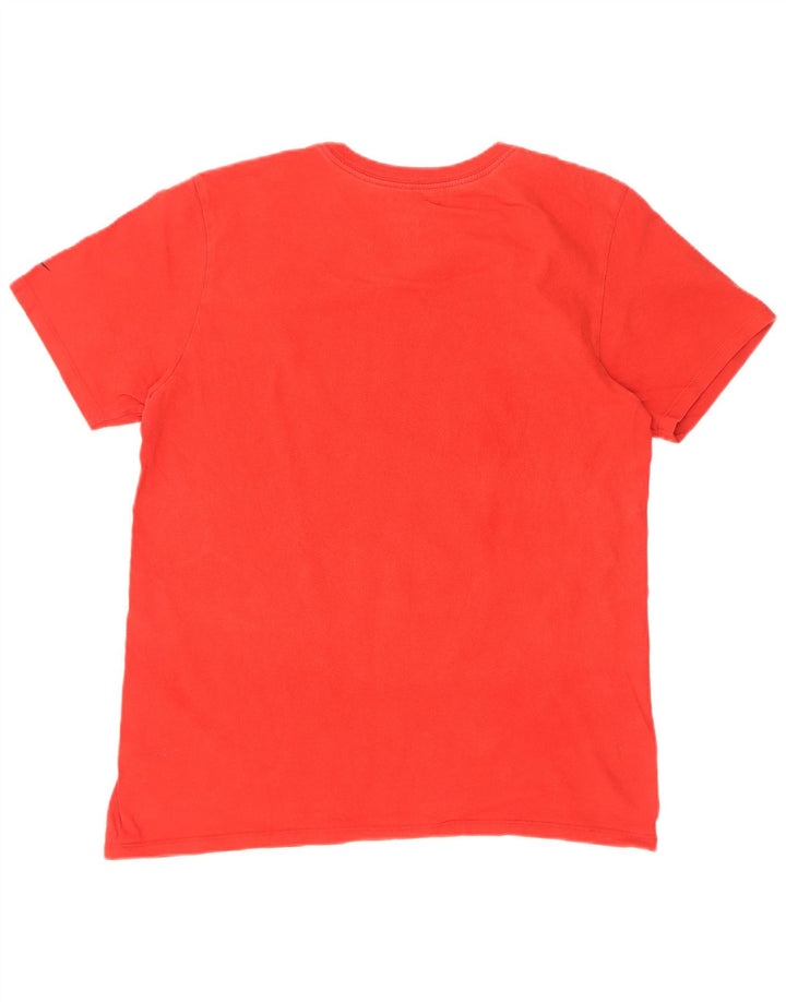 T-shirt grafica Nike da uomo con taglio atletico, colore rosso medio