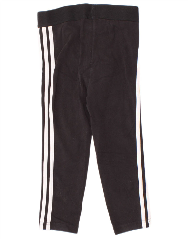 Leggings Adidas Bambina 2-3 Anni Cotone Nero