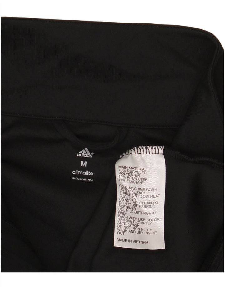 Giacca da tuta da donna ADIDAS Climalite UK 12 Medium Nero geometrico