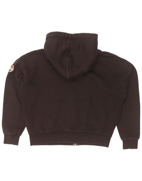 Maglione con cappuccio e zip oversize da donna Colmar UK 6 XS cotone nero