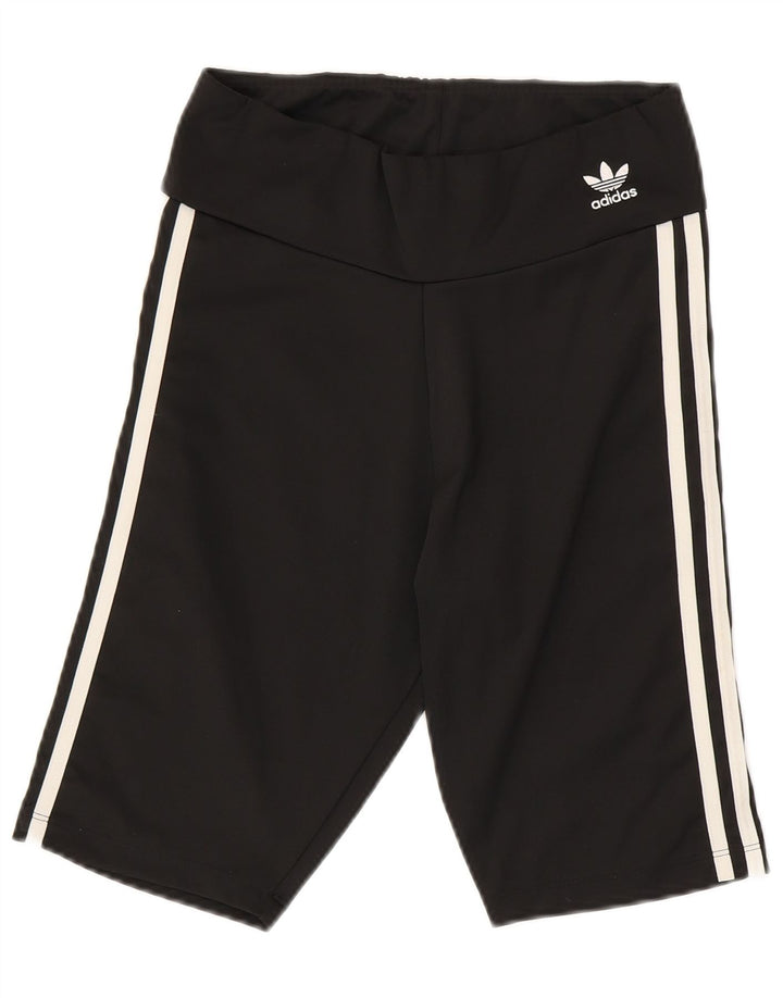 Pantaloncini sportivi ADIDAS da donna UK 12 medio nero poliestere