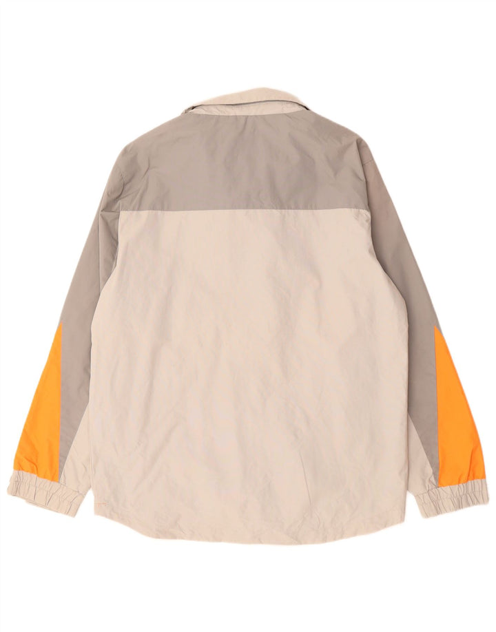 Giacca a vento da uomo Slam UK 36 Small Poliammide color block grigio