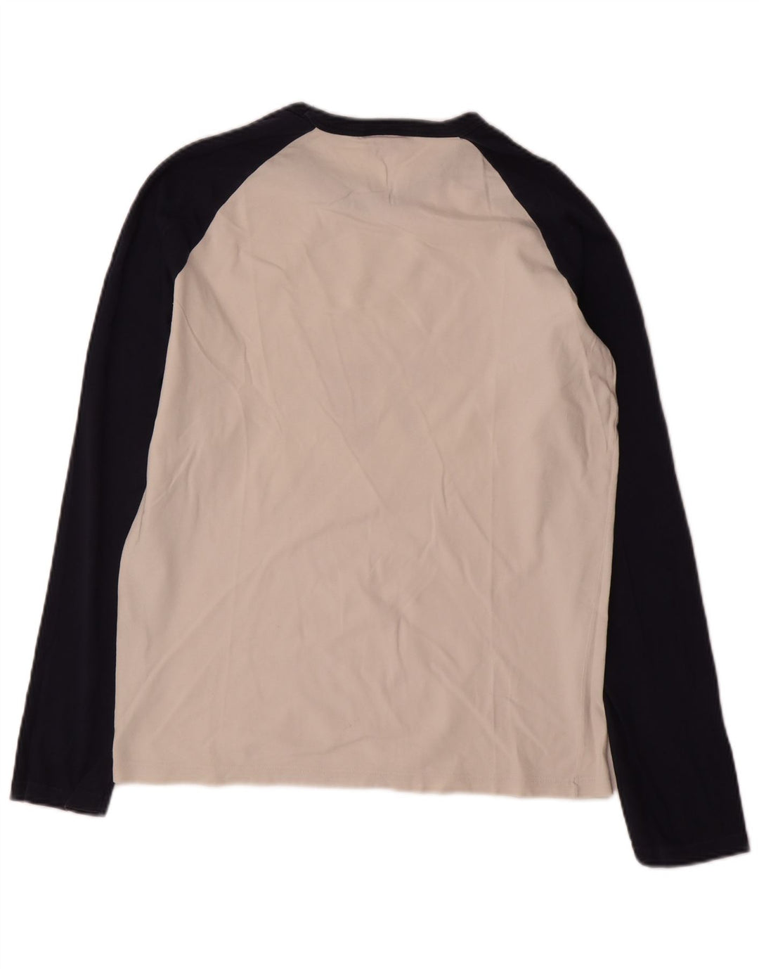Levi's Top grafico da uomo a maniche lunghe in cotone bianco piccolo