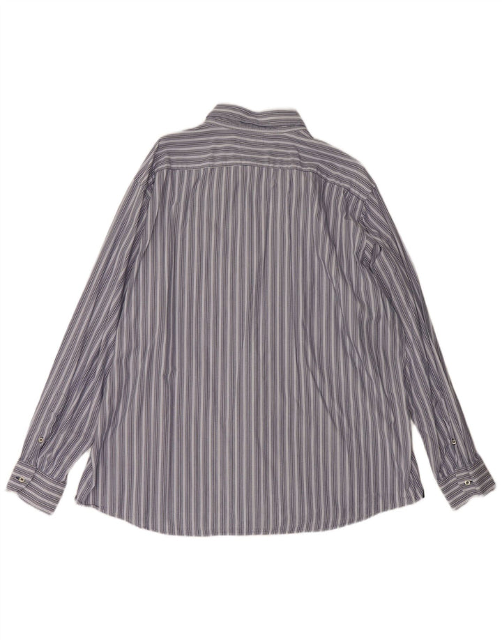 Camicia da uomo Navigare 3XL a righe blu
