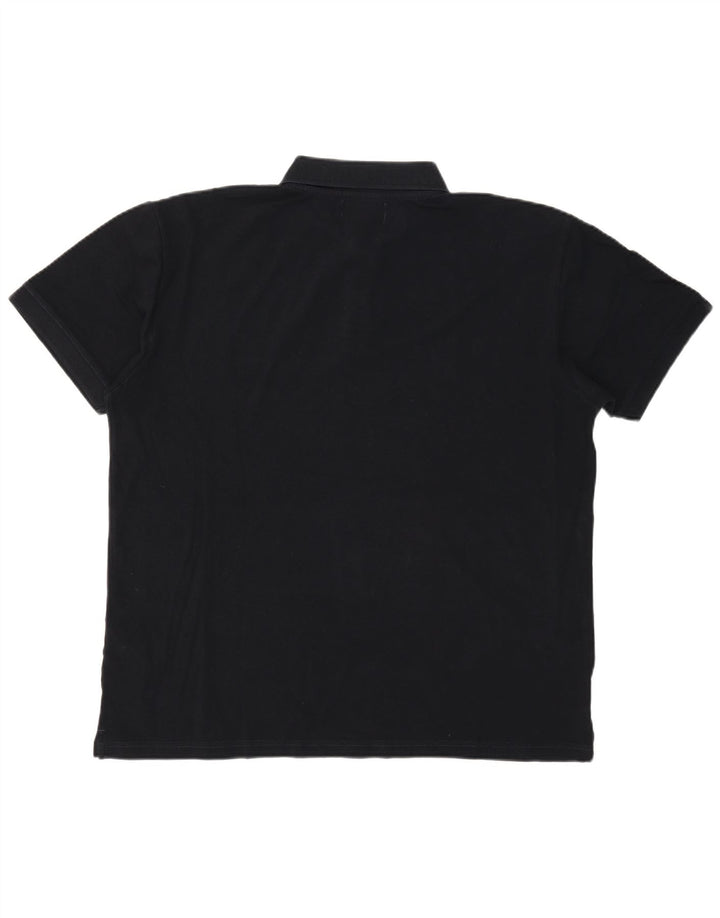 Polo da uomo Marlboro Classics 2XL cotone nero