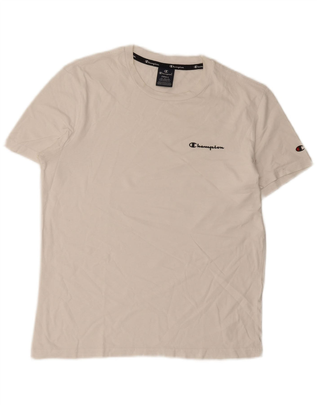T-shirt da uomo Champion Top piccola bianca