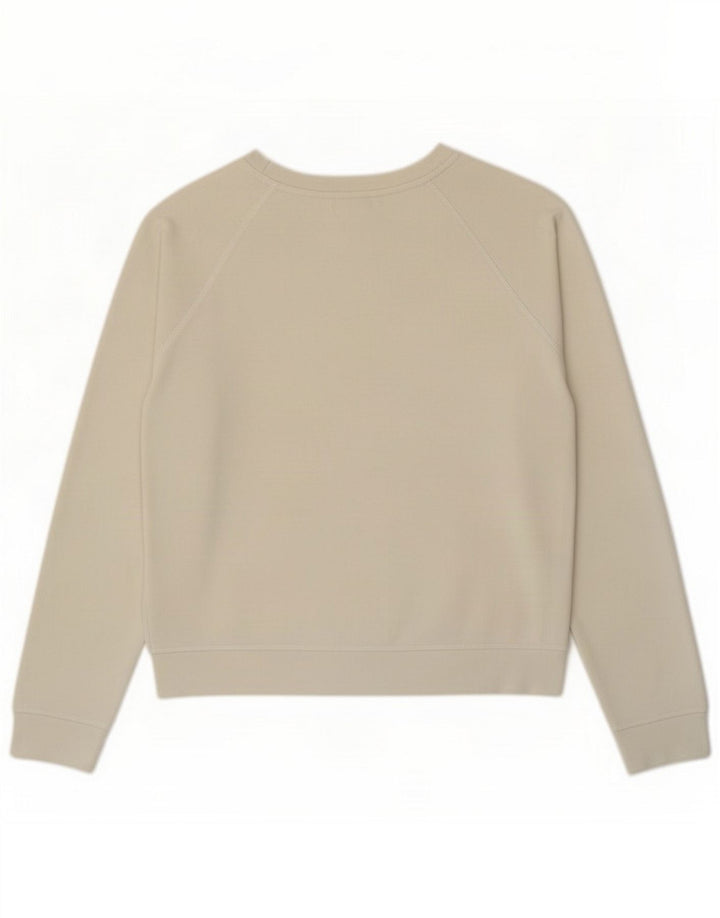 Levi's Felpa con grafica da donna UK 14 Cotone bianco medio