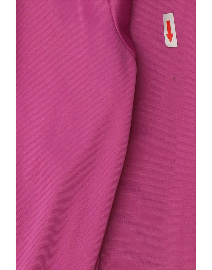 Giacca da tuta da donna Lotto UK 10 Small Rosa Poliestere