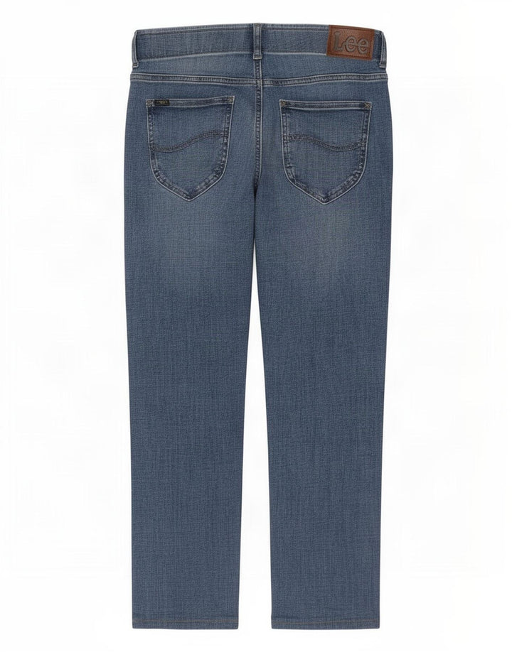 Jeans dritti da uomo Lee W29 L29 in cotone blu