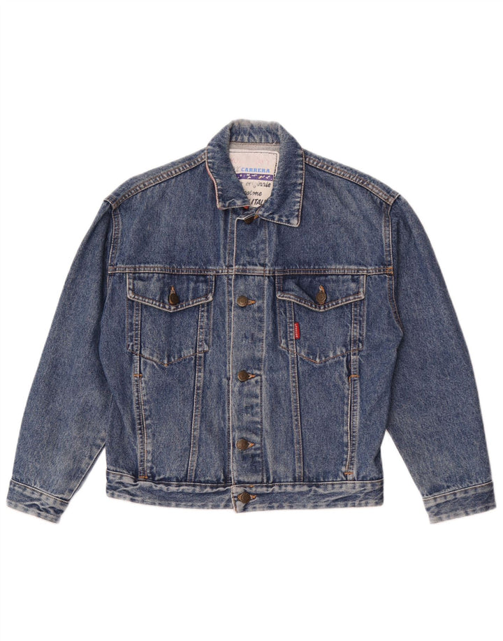 Giacca di jeans Carrera vestibilità ampia per ragazzi 11-12 anni in cotone blu