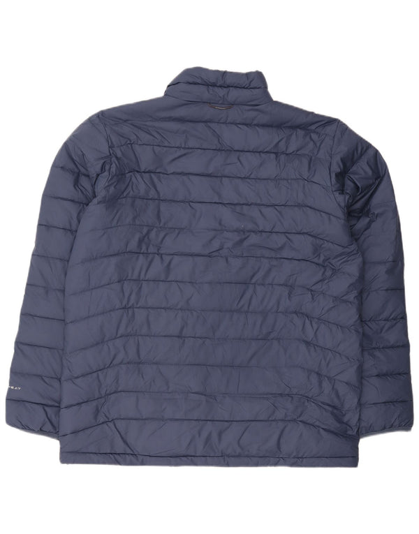 Giacca imbottita Columbia Omni-Heat Liner da uomo UK 40 Large in poliestere blu navy