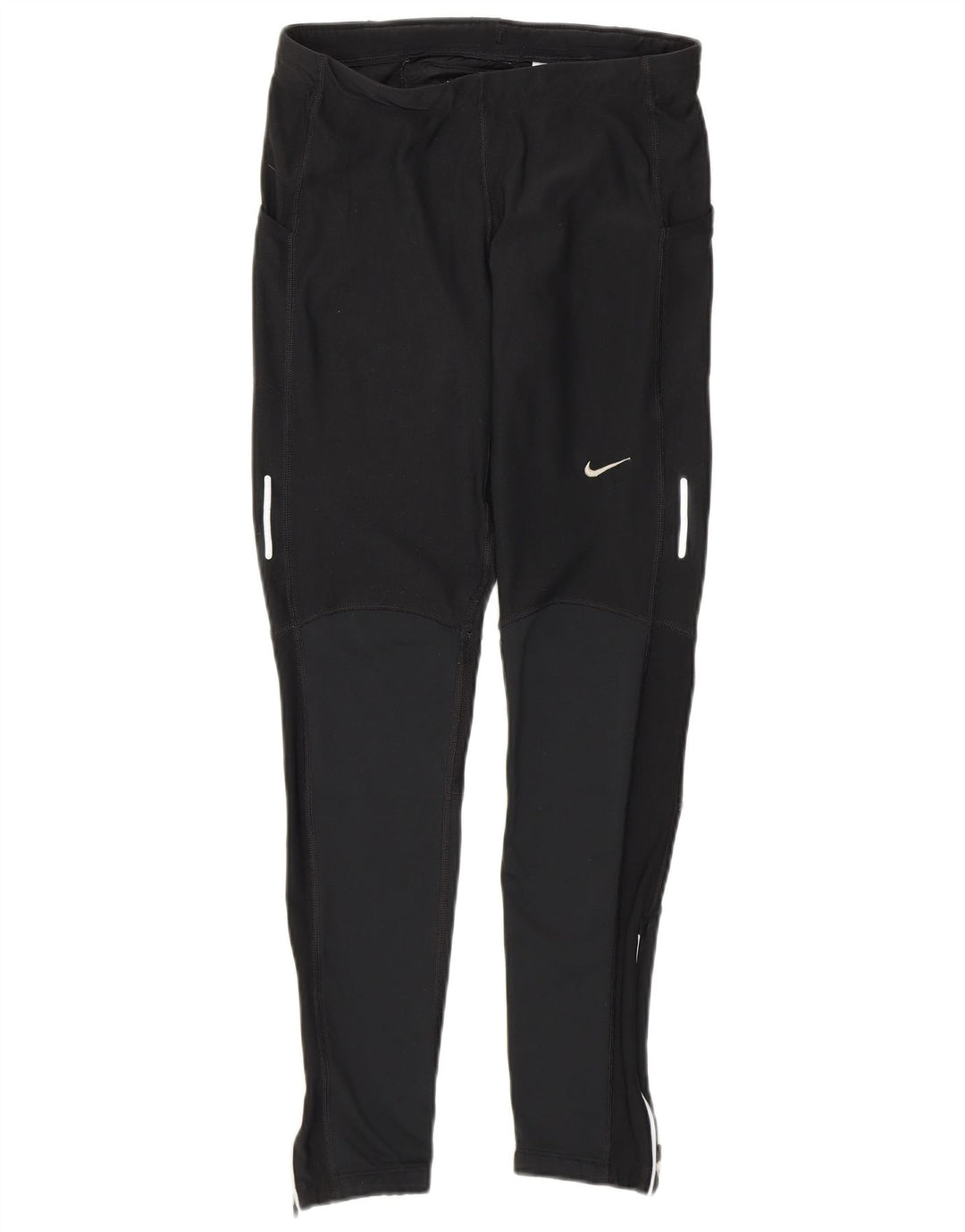Leggings Nike Dri Fit da donna UK 12 Medium Black Colourblock poliestere