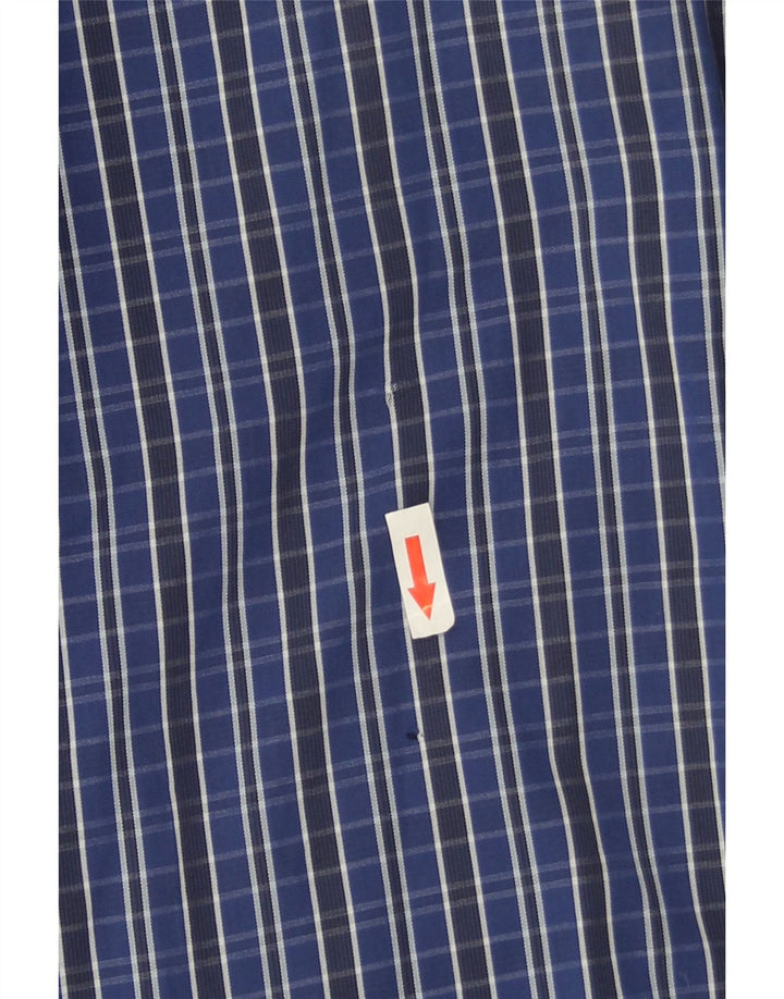 Camicia da uomo Gas a quadri piccoli blu