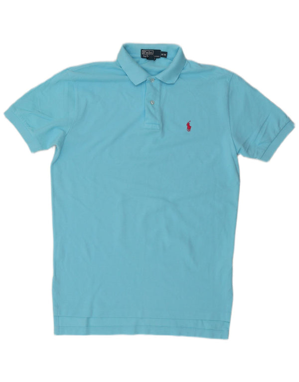 POLO RALPH LAUREN Polo Uomo Blu Medio Cotone