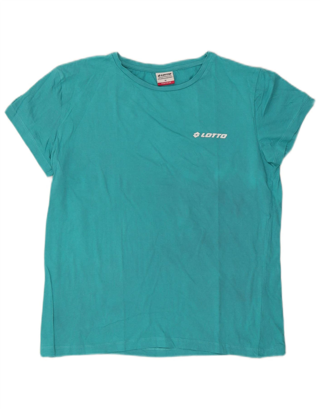 T-shirt da donna Lotto Top UK 14 cotone blu medio
