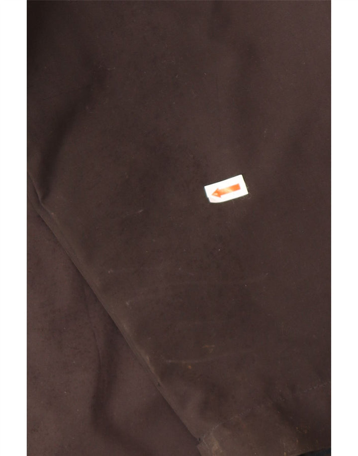 JACK WOLFSKIN Giacca antipioggia da uomo con cappuccio UK 48 2XL Poliestere nero