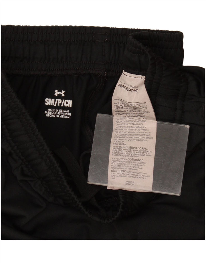 Pantaloni da tuta da uomo Under Armour piccoli in poliestere nero