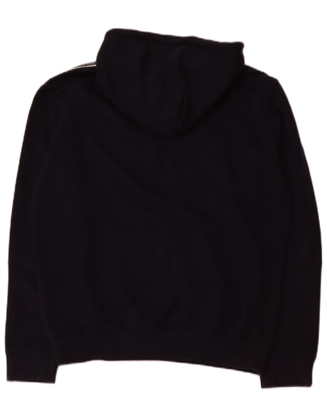 CHAMPION Mens Graphic Hoodie Jumper Medium Navy Blue Cotton