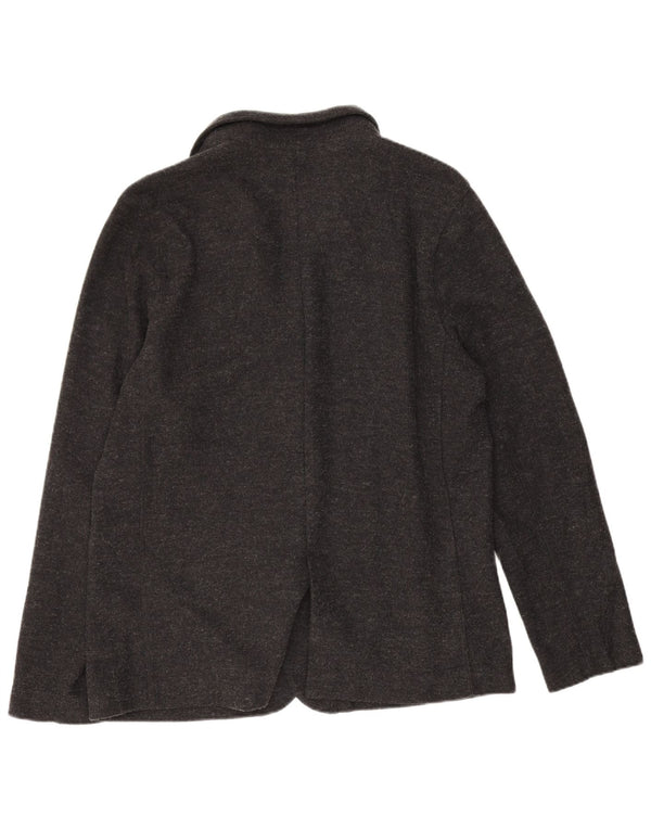 Giacca blazer da uomo a 2 bottoni Timberland UK 42 XL poliestere grigio