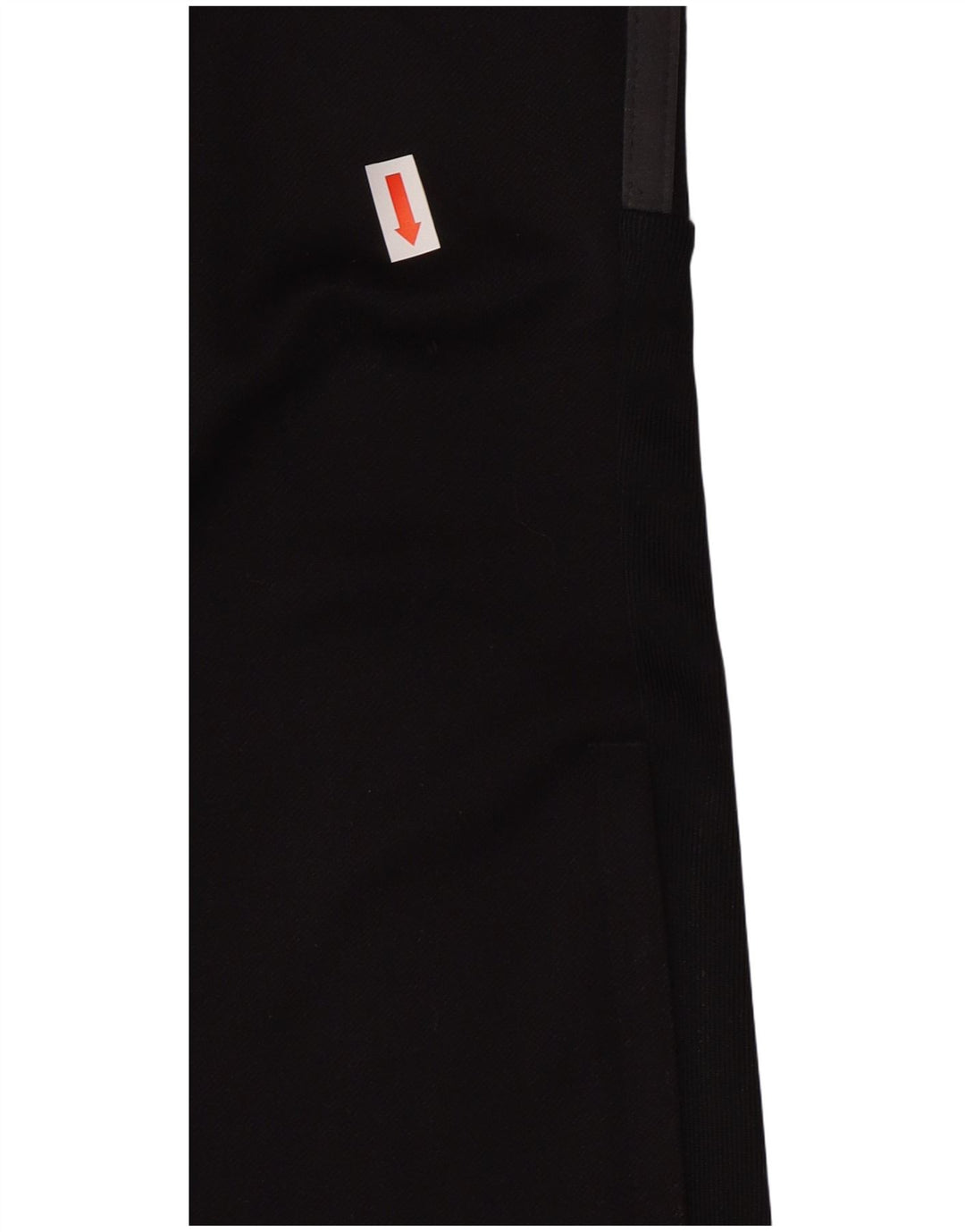 Pantaloni da tuta ADIDAS Climalite da uomo piccoli in poliestere nero