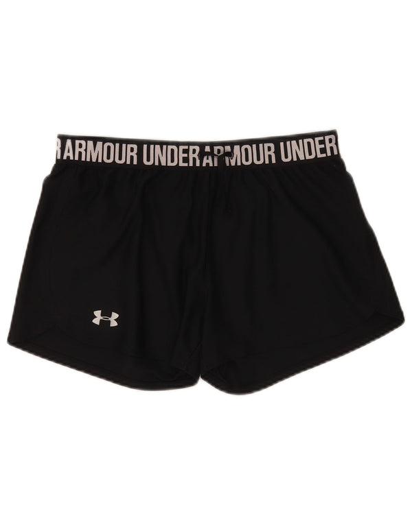 Pantaloncini sportivi Under Armour da donna Heat Gear Graphic UK 14 medio nero