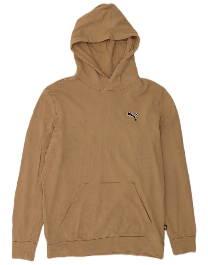 Felpa con cappuccio da uomo Puma Beige medio