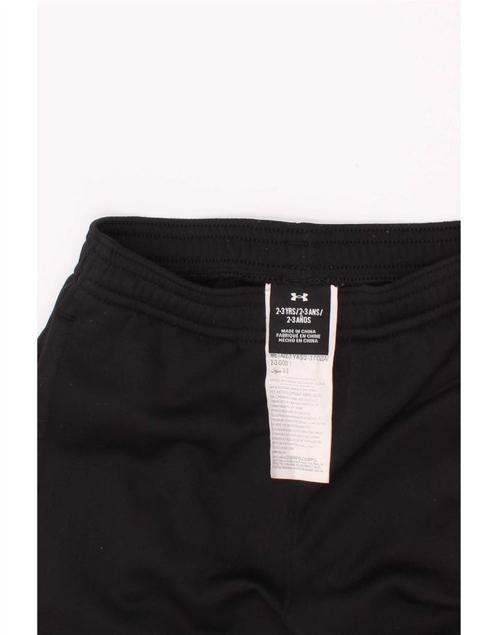 Pantaloni da tuta da ragazzo Under Armour da jogging 2-3 anni a quadri neri