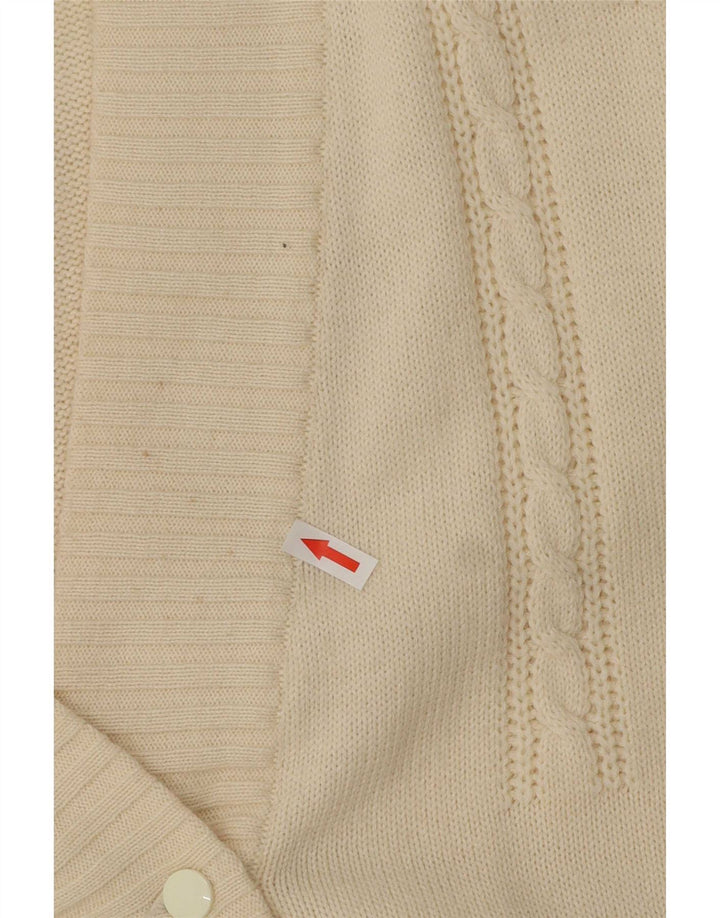 Il tuo maglione cardigan oversize da donna Sixth Sense EU 46 XL bianco sporco