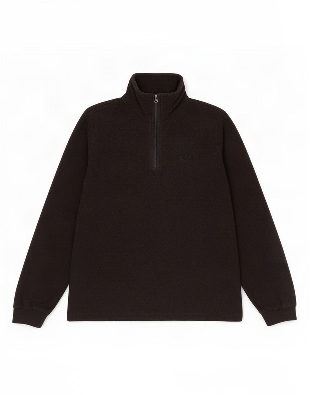 Maglione in pile da donna con collo con zip Brugi UK 14 medio poliestere nero