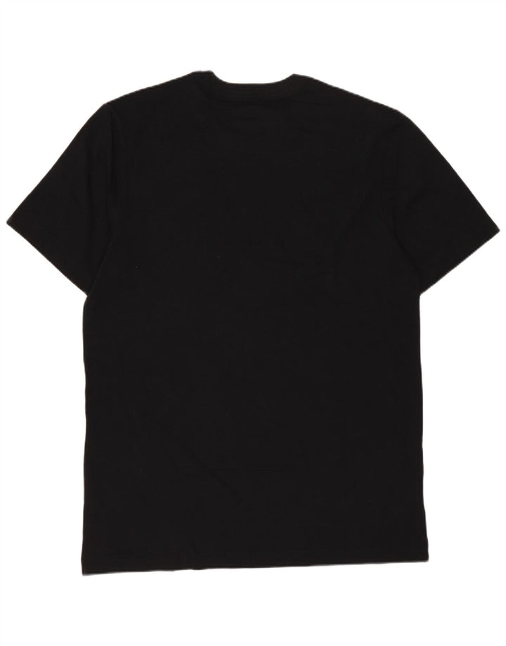 T-shirt grafica da uomo Nike Top in cotone nero medio