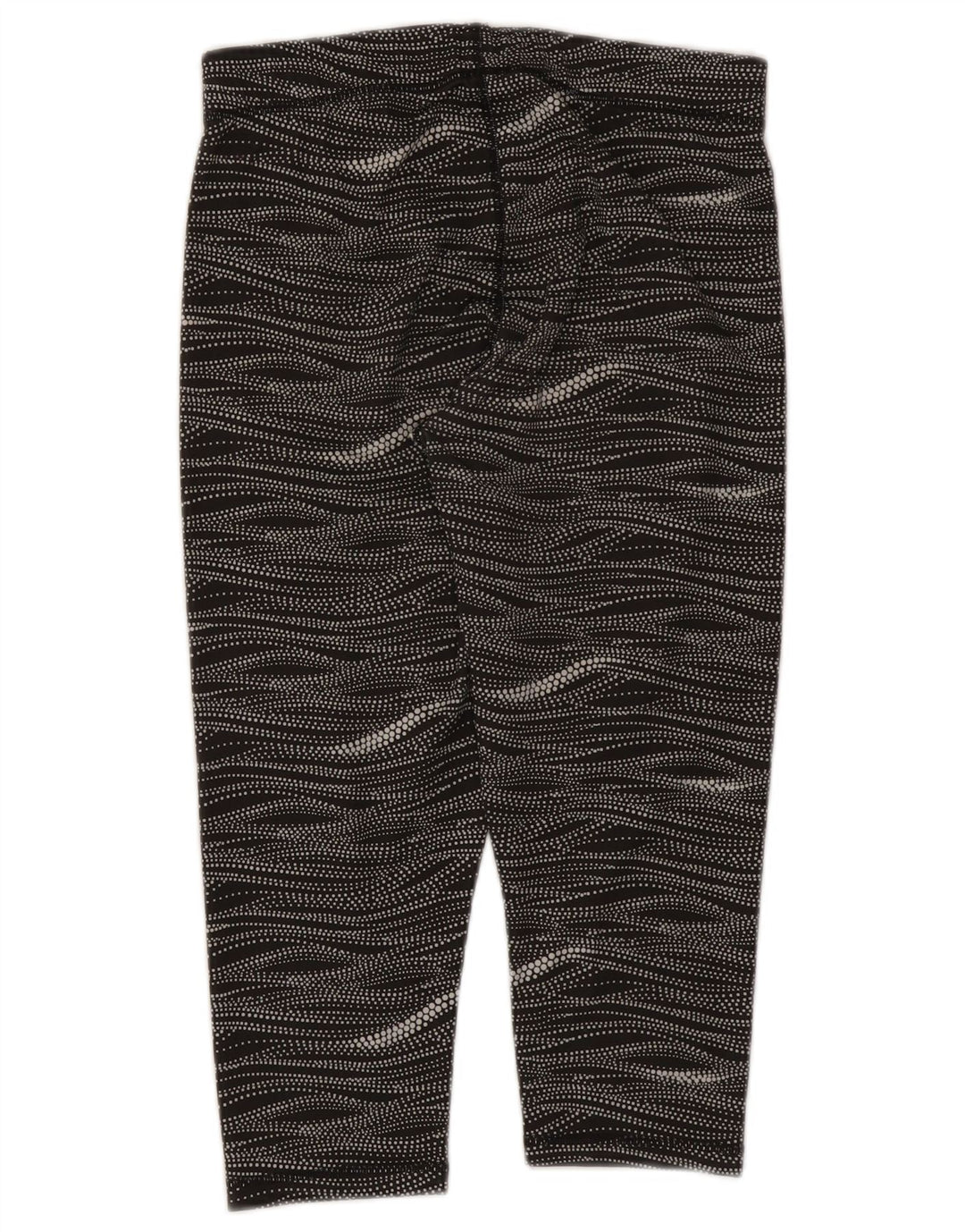 Leggings Capri da donna Puma UK 14 poliestere a righe nere medie