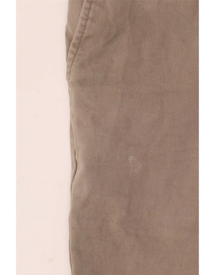 Pantaloncini chino da uomo Marks & Spencer W32 cotone grigio medio