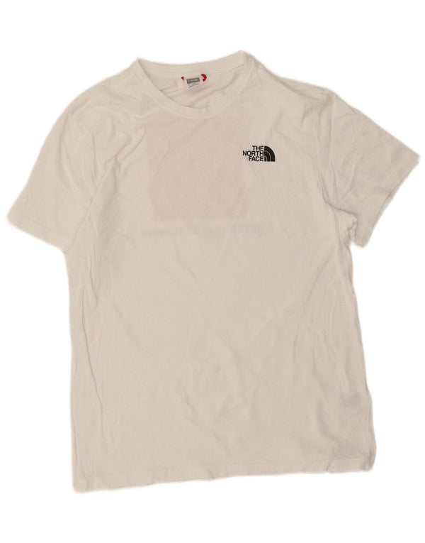 T-shirt grafica da uomo The North Face Top in cotone bianco medio