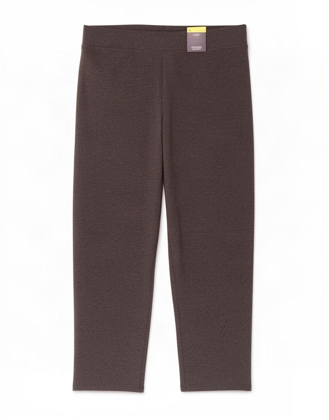 Pantaloni da tuta da donna Marks & Spencer UK 16 Large Grigio Cotone