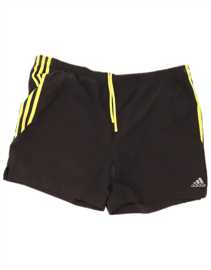 Pantaloncini sportivi Adidas Clima 365 da uomo grandi neri