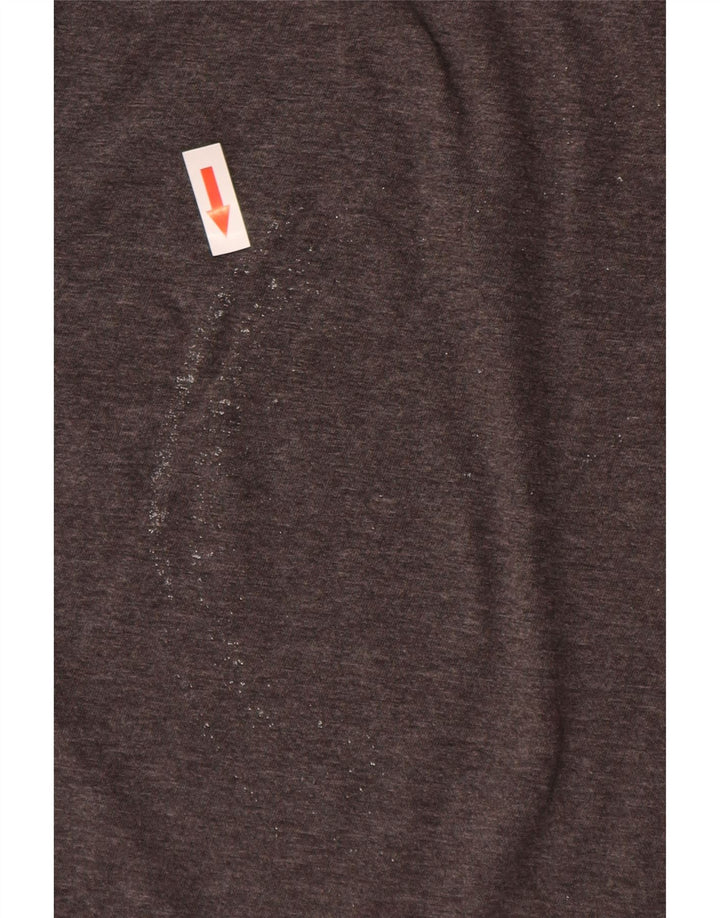T-shirt slim da uomo Quiksilver grigio medio