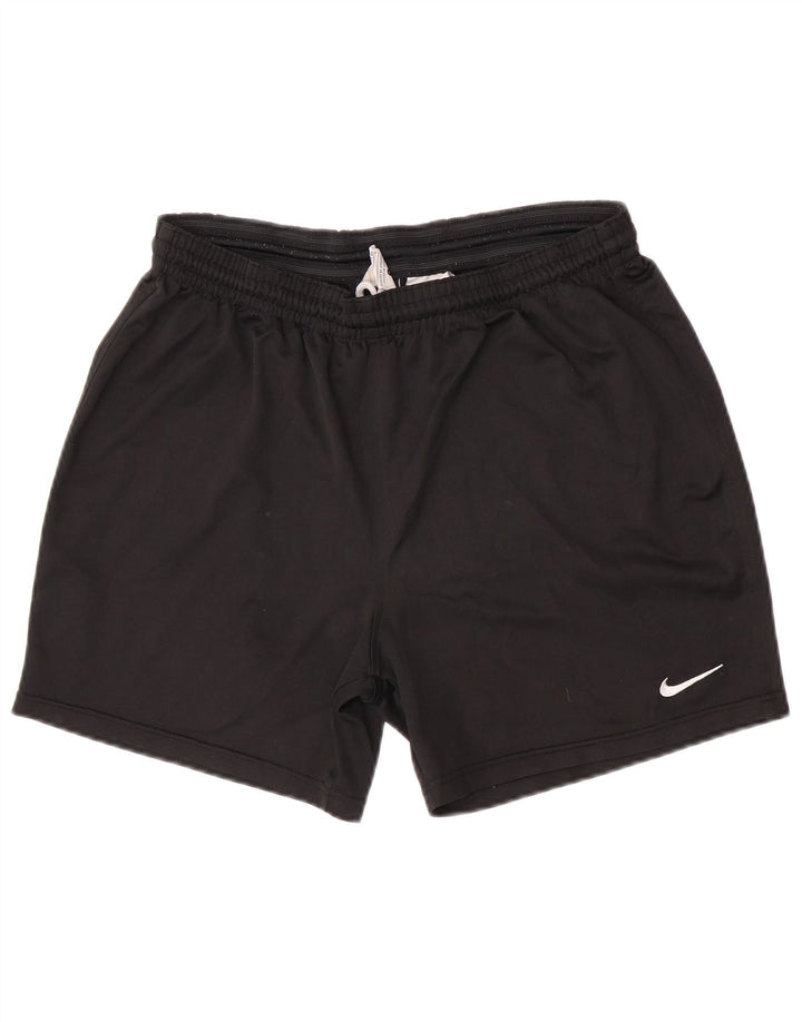 Pantaloncini sportivi da uomo NIKE grandi neri in poliestere