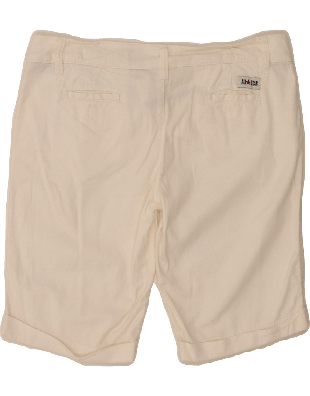 CONVERSE Womens Chino Shorts Large W32 White Cotton Vintage Converse and Second-Hand Converse from Messina Hembry 