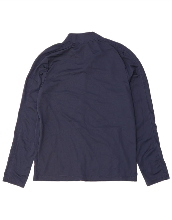 Giacca superiore della tuta da ragazzo Nike 13-14 anni XL blu navy poliestere